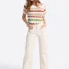 Relaxed Barrel Jeans in Ecru
