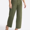 Relaxed Barrel Jeans in Forest Night