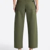 Relaxed Barrel Jeans in Forest Night