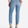 Harmony Straight High Rise Jeans in Incline