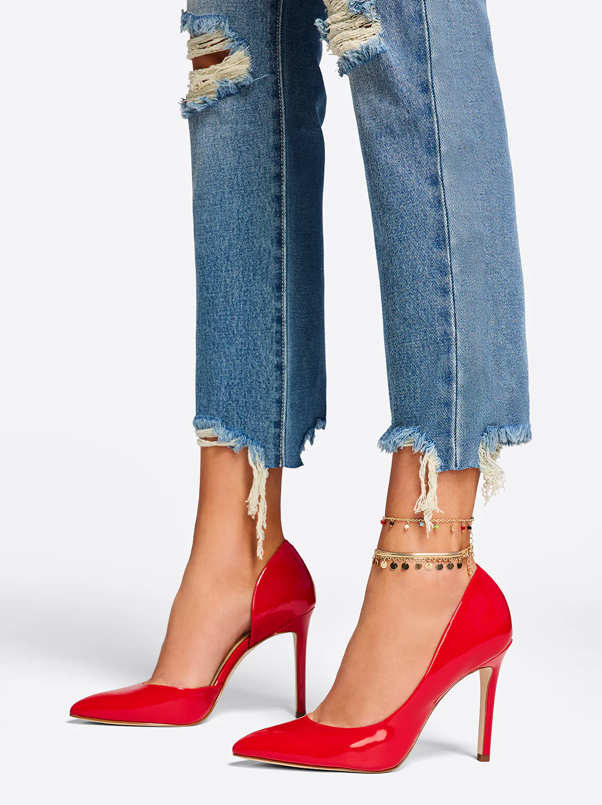 Prizma D'Orsay Pump in Red Patent