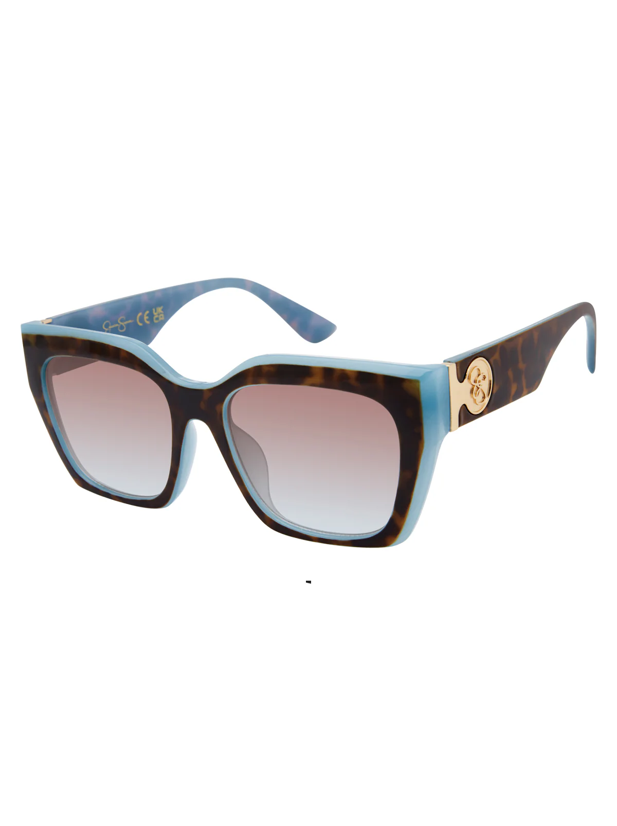 5673-retro-two-tone-cat-eye-sunglasses-in-tortoise-blue-1.webp Retro Two Tone Cat Eye Sunglasses in Tortoise & Blue