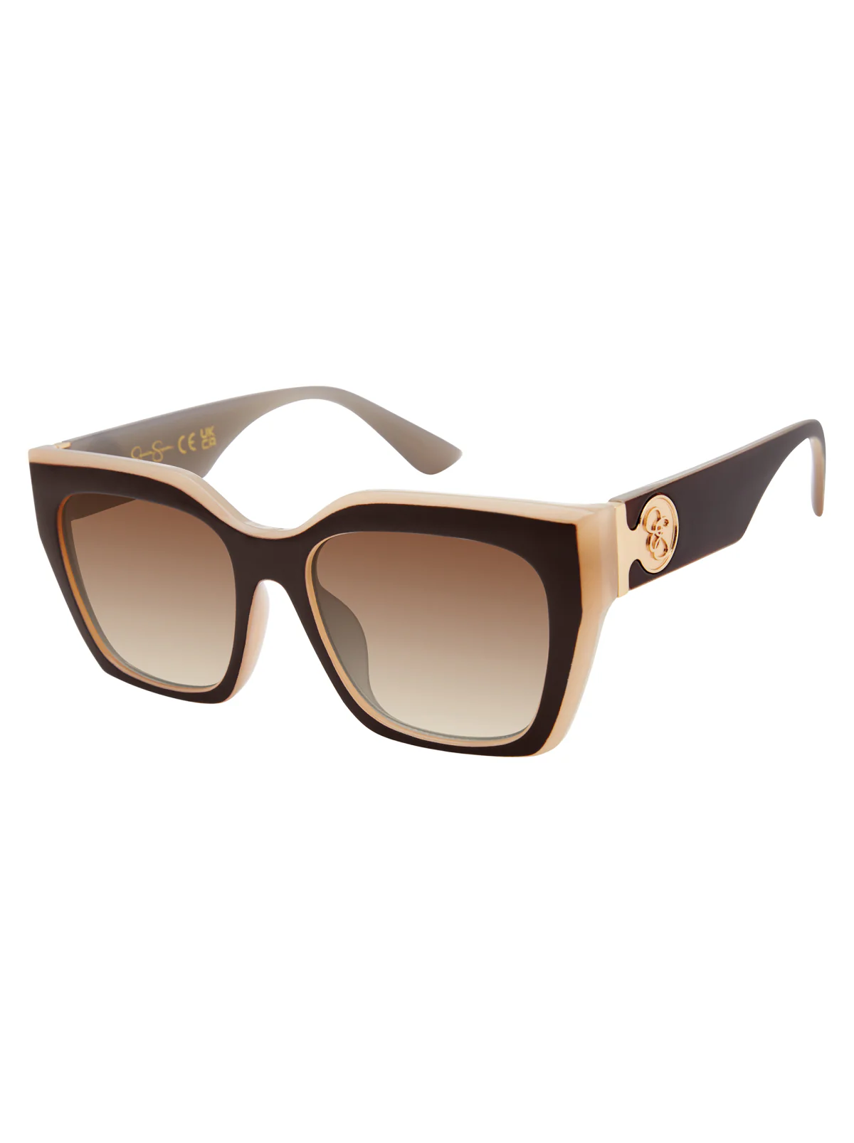 5674-retro-two-tone-cat-eye-sunglasses-in-brown-nude-1.webp Retro Two Tone Cat Eye Sunglasses in Brown & Nude