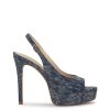 Sibilla High Heel in Shadow Blue