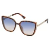 5743-cat-eye-sunglasses-with-metal-temple-in-tortoise-1.webp Cat Eye Sunglasses with Metal Temple in Tortoise