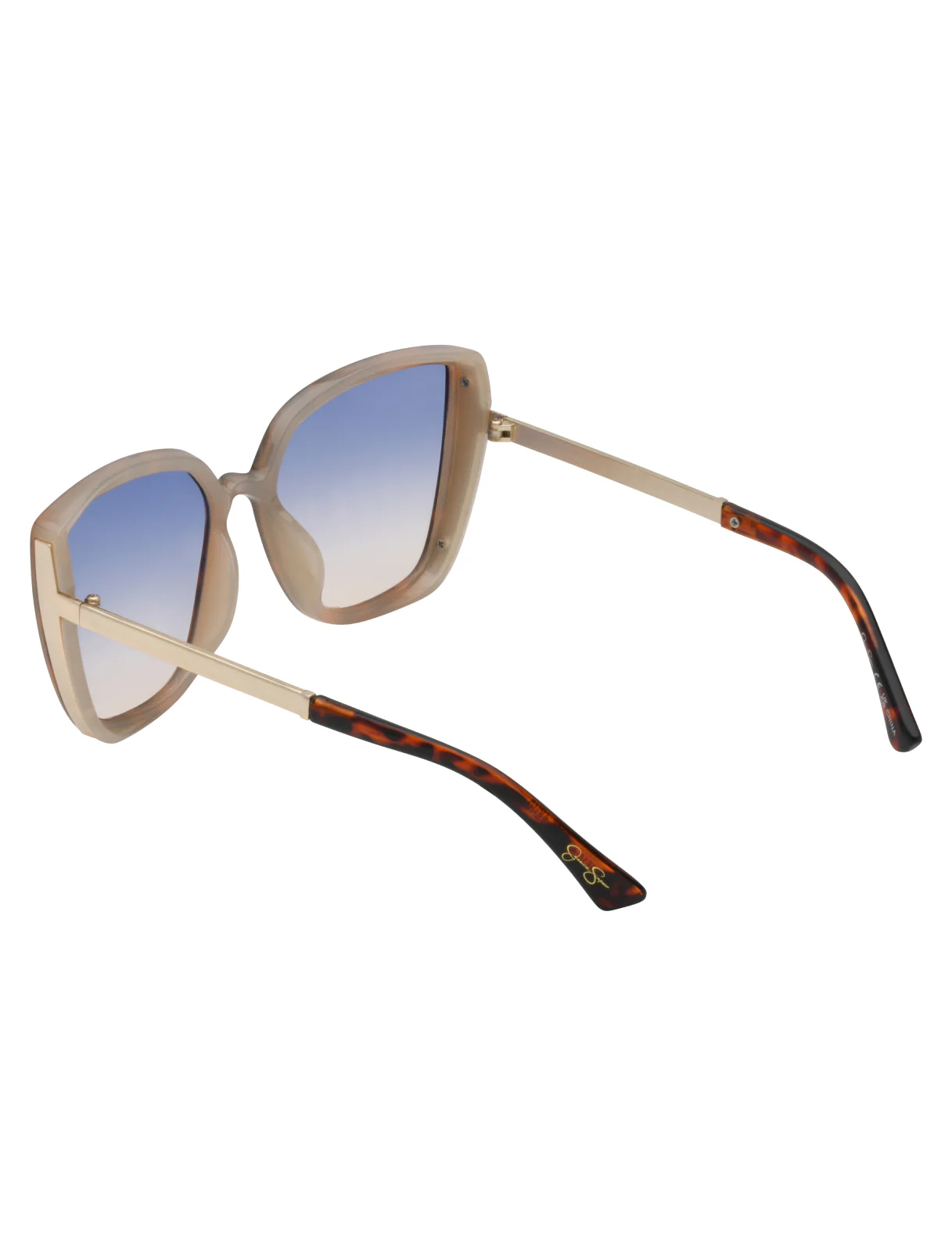 5743-cat-eye-sunglasses-with-metal-temple-in-tortoise-3.webp Cat Eye Sunglasses with Metal Temple in Tortoise