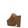 Shelbie Platform Slide in Tuscan Tan
