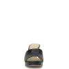 Elyzza High Heel Slide in Black Snake