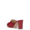 Elyzza High Heel Slide in Red Muse