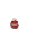 Elyzza High Heel Slide in Red Muse